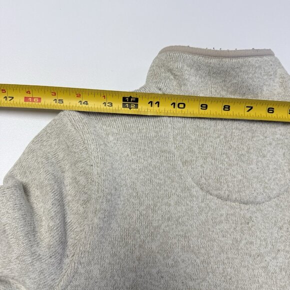 LL Bean T Snap Sweater Fleece Pullover Long Sleeve Small - Picture 16 of 16